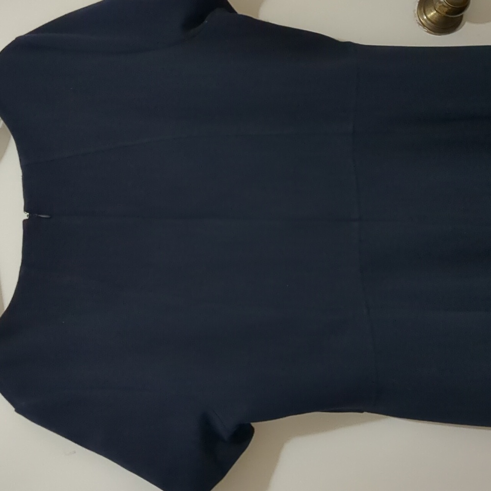 Talbots Navy Blue Dress Size 2X - Picture 5 of 6